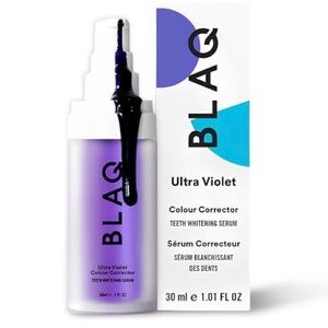 Blaq Ultraviolet Colour Corrector Teeth Whitening Serum Toothpaste Stain Removal